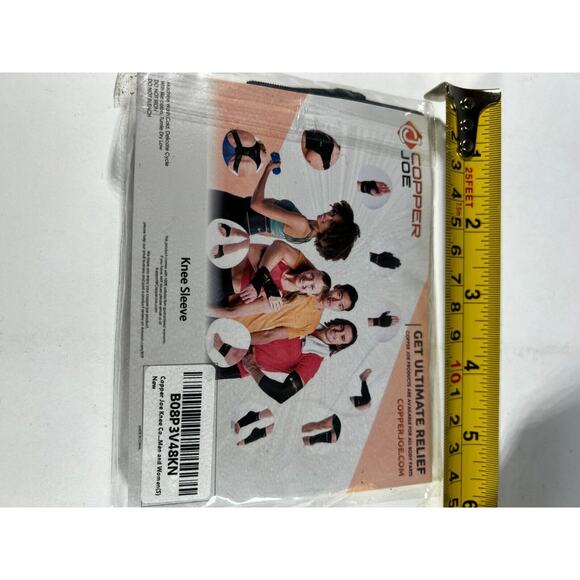 NEW Copper Joe Knee Compression Sleeve Small One 1 Pack Unisex Men Women Sealed - Picture 7 of 7